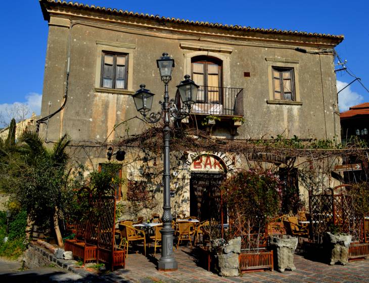 Tour in Savoca, the village context of some scenes of the film the Godfather