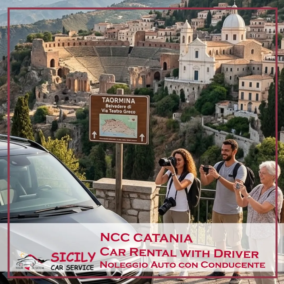NCC Catania–Taormina: Chauffeur Service &amp; Private Transfers