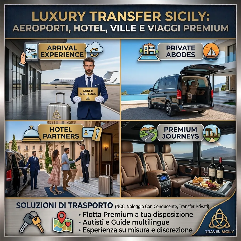 Luxury Transfer Sicily: Airports, Hotels, Villas and Premium Travel