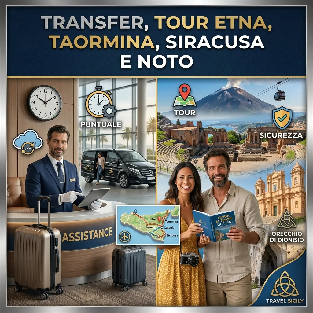Private Driver Catania: Transfers, Etna, Taormina and Syracuse